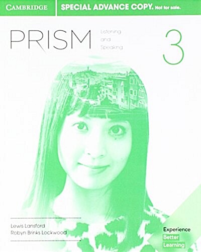 Prism Level 3 Students Book Listening and Speaking (Advance Copy) (Paperback)