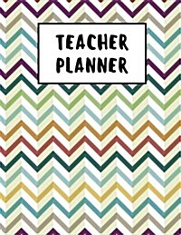 Teacher Planner: Teacher Plan and Record Book - For Teacher Record, Birthdays, A-Glance: Teacher Plan Book (Paperback)