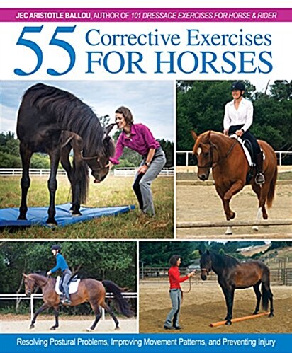 55 Corrective Exercises for Horses: Resolving Postural Problems, Improving Movement Patterns, and Preventing Injury (Hardcover)