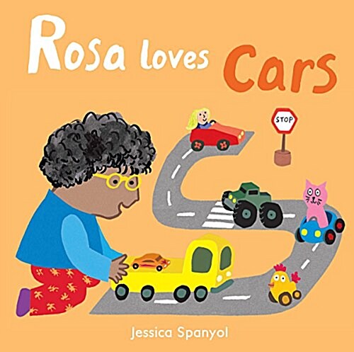 Rosa Loves Cars (Board Book)