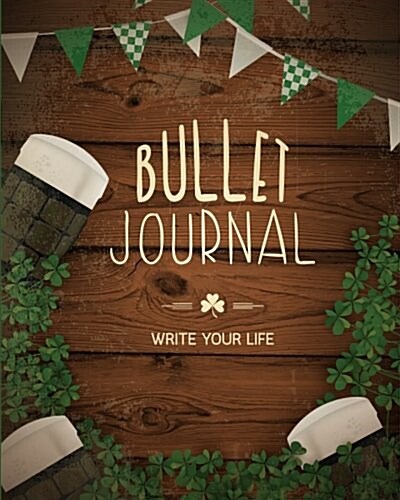90 Days Blank Bullet Journal, Dated Notebook 8x10 150 P, Party in the Wood Cover: Large Quarterly Bullet Journal Blank Pages with Number (Paperback)