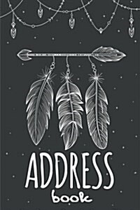 Address Book: Address Book With Tabs - Address Book With Tabs - 6x9 Over 300+ For Record - Organizer Journal Notebook: Small Addre (Paperback)