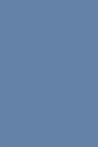 Blue-Gray 101 - Blank Notebook: Soft Cover, 6 X 9 Journal, 101 Pages (Paperback)