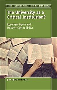 The University as a Critical Institution? (Hardcover)