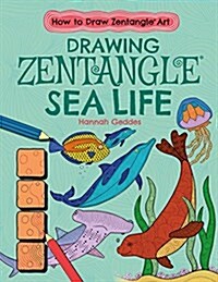 Drawing Zentangle Sea Life (Paperback)