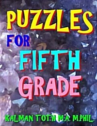 Puzzles for Fifth Grade: 80 Large Print Word Search Puzzles (Paperback)