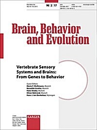 Vertebrate Sensory Systems and Brains (Paperback)