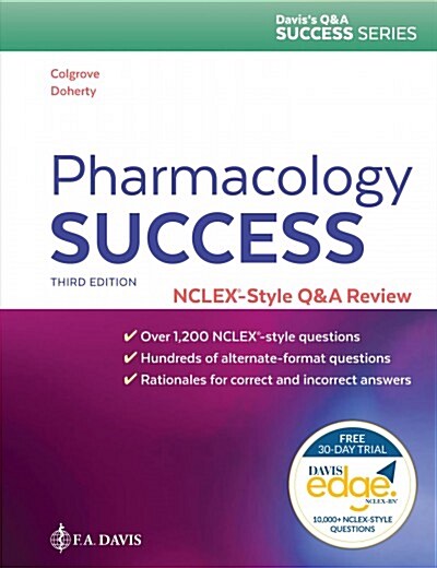 Pharmacology Success: Nclex(r)-Style Q&A Review (Paperback, 3)