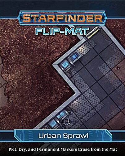 Starfinder Flip-Mat: Urban Sprawl (Game)