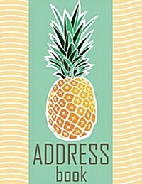 Address Book: Email Address Book and Contact Book - Alphabetical with Tabs - For Record Contact, Address, Birthdays, Mobile, Email: (Paperback)