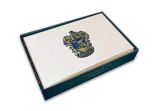Harry Potter: Ravenclaw Crest Embossed Foil Note Cards (Paperback)