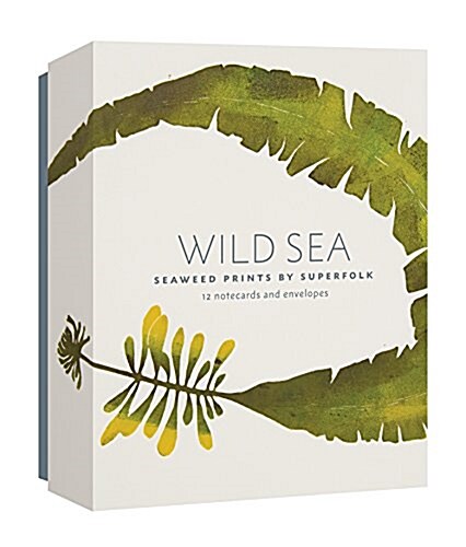 Wild Sea Notecards: Seaweed Prints by Superfolk (12 Notecards and Envelopes) (Other)