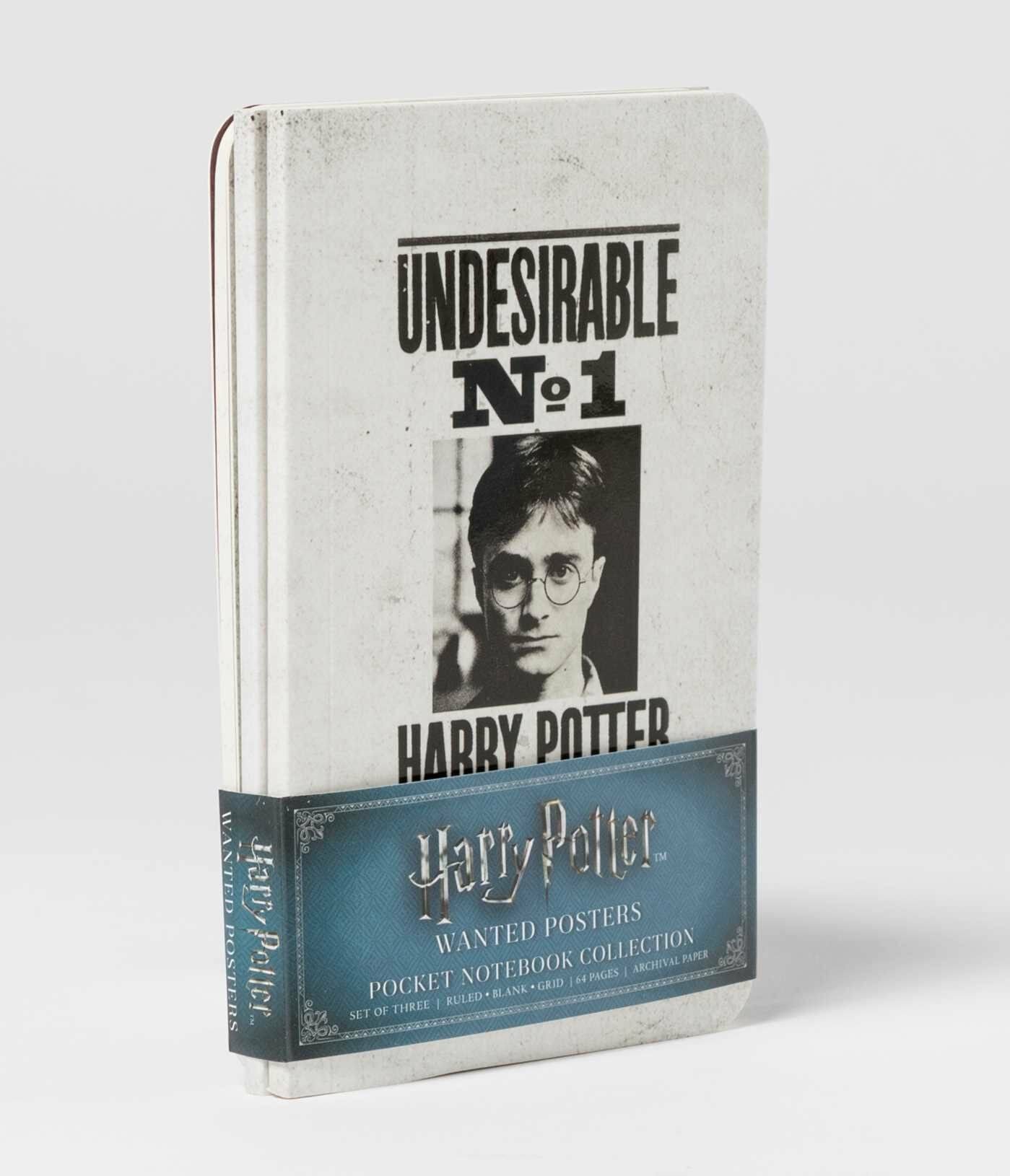 Harry Potter: Wanted Posters Pocket Notebook Collection (Paperback)