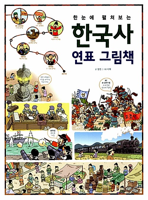 (한눈에 펼쳐보는)한국사 연표 그림책