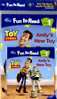 Disney Fun to Read Set 1-20 : Andy's New Toy (토이스토리 1) (Paperback + Workbook + Audio CD + Sticker)