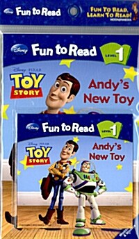 Disney Fun to Read Set 1-20 : Andys New Toy (토이스토리 1) (Paperback + Workbook + Audio CD + Sticker)