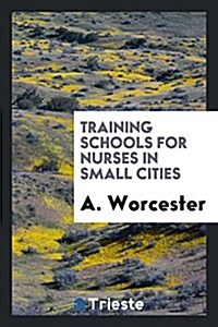 Training Schools for Nurses in Small Cities (Paperback)