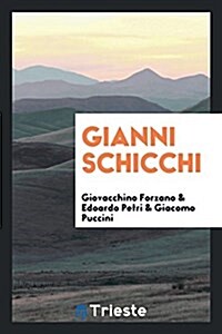 Gianni Schicchi (Paperback)