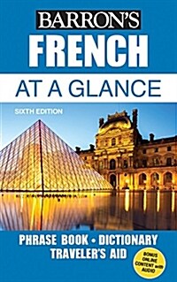 French at a Glance: Foreign Language Phrasebook & Dictionary (Paperback, 6)