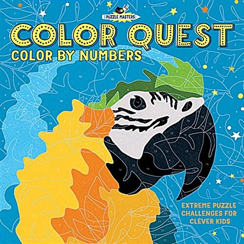 Color Quest: Color by Numbers: Extreme Puzzle Challenges for Clever Kids (Paperback)