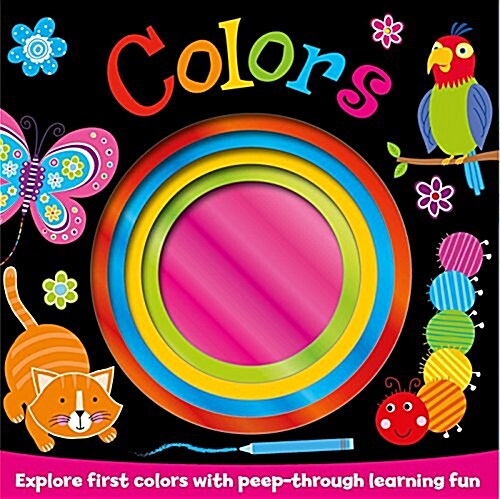 Colors, Volume 1: Explore First Colors with Peep-Through Learning Fun (Hardcover)