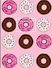 Donut Enthusiast - Composition Notebook: Unruled Blank Sketch Paper, 7.44 X 9.69(18.9 X 24.61 CM) 108 Pages. (Paperback)