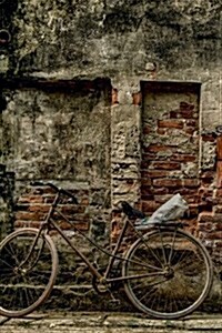 Bicycle Against a Brick Wall - Lined Notebook: Medium Ruled, Soft Cover, 6 X 9 Journal, 190 Pages (Paperback)