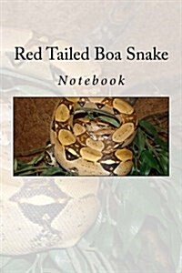 Red Tailed Boa Snake: Notebook (Paperback)