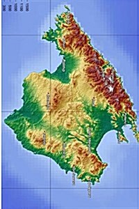 Topographic Map of Mallorca, Spain Journal: Take Notes, Write Down Memories in This 150 Page Lined Journal (Paperback)