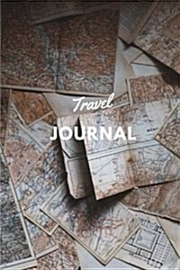 Travel Journal - Passport: 6 x 9, lined journal, travel notebook, blank book notebook, durable cover,150 pages for writing notes (Paperback)