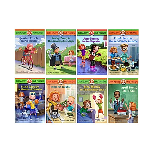 Judy Moody and Friends #1-8 Set (8 paperbacks)