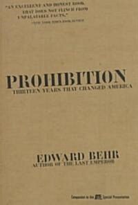 Prohibition (Paperback, 1st, Reissue)