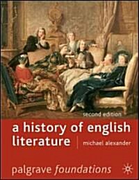 [중고] A History of English Literature (Paperback, 2nd)