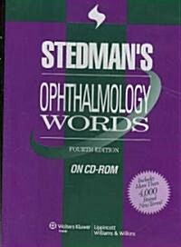 Stedmans Ophthalmology Words (CD-ROM, 4th)