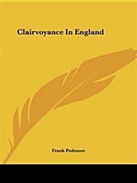 Clairvoyance in England (Paperback)