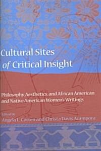 Cultural Sites of Critical Insight: Philosophy, Aesthetics, and African American and Native American Womens Writings (Paperback)