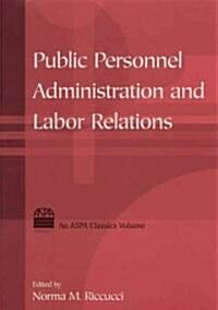 Public Personnel Administration and Labor Relations (Paperback)