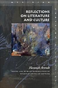 Reflections on Literature and Culture (Hardcover)