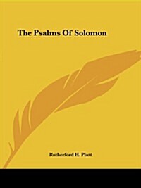 The Psalms of Solomon (Paperback)