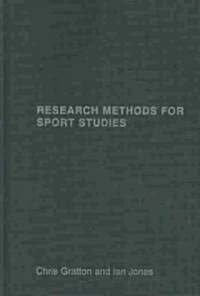 Research Methods for Sports Studies (Hardcover)