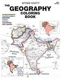 [중고] The Geography Coloring Book (Paperback, 3)