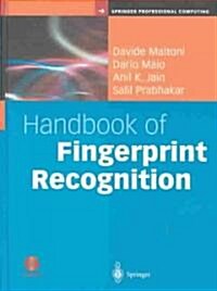 [중고] Handbook of Fingerprint Recognition [With CDROM] (Hardcover, 2003. Corr. 2nd)