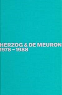 Herzog & de Meuron 1978-1988 (Hardcover)
