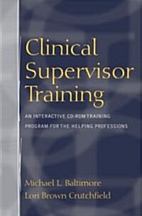 Clinical Supervisor Training (Paperback, CD-ROM)