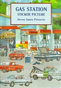 Gas Station Sticker Picture (Paperback)