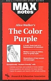 Color Purple, the (Maxnotes Literature Guides) (Paperback)
