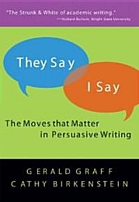 They Say/I Say (Hardcover)