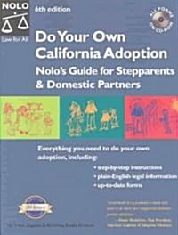 Do Your Own California Adoption (Paperback, CD-ROM, 6th)