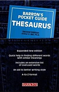 Pocket Guide Thesaurus (Paperback, 2 ed)