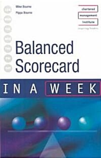 Balanced Scorecard in a Week (Paperback, 2nd)